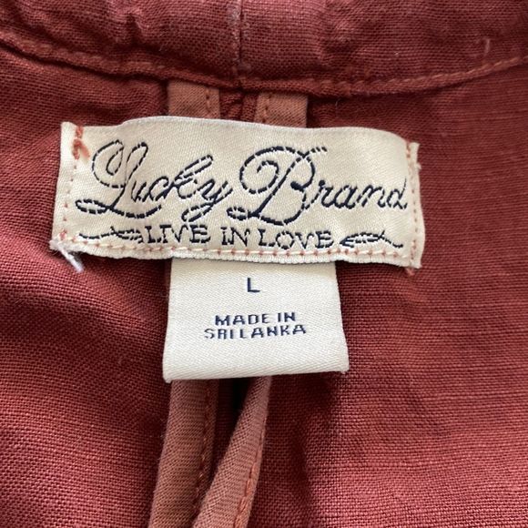 Lucky Brand Live I’m Lovel Full Zip Lightweight Jacket - Picture 4 of 12